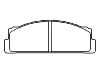 剎車(chē)片 Brake Pad Set:4 434 817